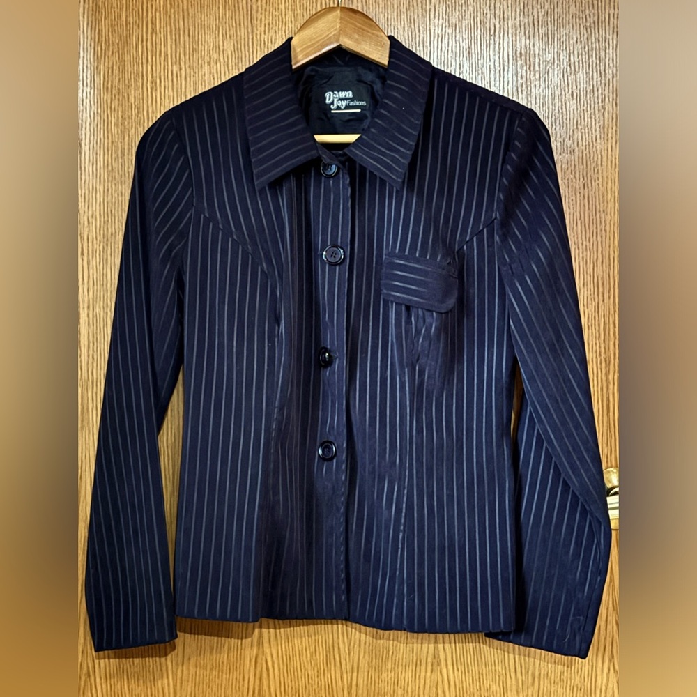 Dawn Joy Fashion Black Fitted Blazer